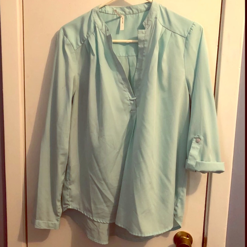 Turquoise Top